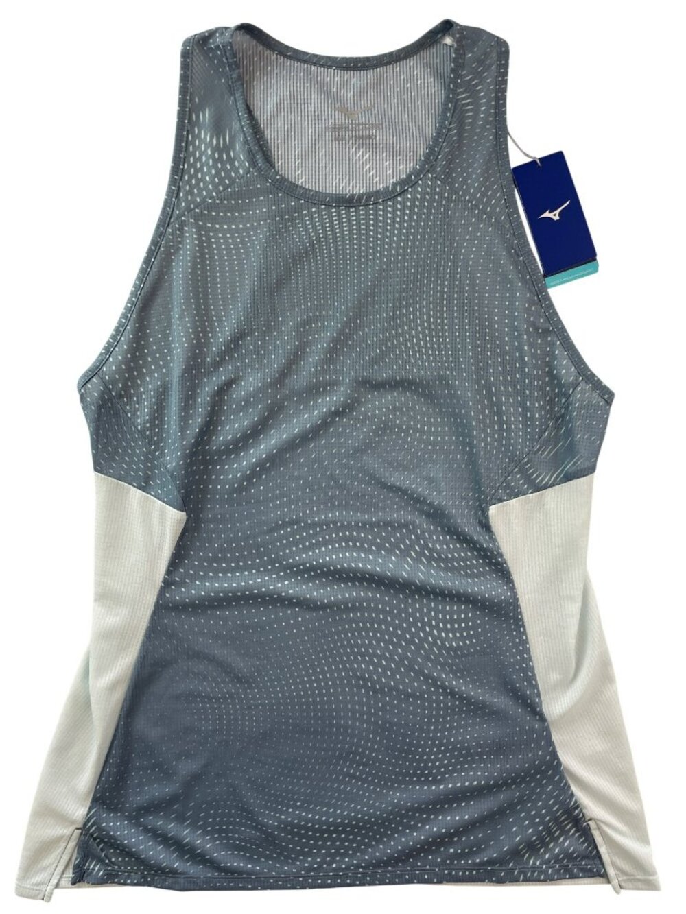 Mizuno DryAeroFlow Graphic Tank Top Citadel Lightweight Women's Sz L MSRP$40 NWT - Picture 1 of 8